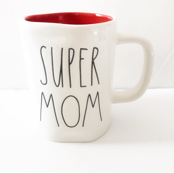 Rae Dunn Other - Rae Dunn Artisan Collection Supermom Red Mug
